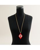 J.Crew Lulu Frost For J.crew Crystal Horseshoe Necklace - Lyst