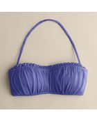 J.Crew Shirred Ruffle Bandeau Top - Lyst