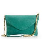 J.Crew Invitation Clutch in Suede - Lyst
