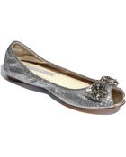 Vera Wang Lavender Lanie Flat - Lyst