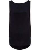 Victoria Beckham Drape Top - Lyst