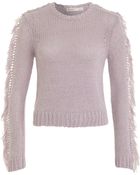Rodarte x Opening Ceremony Fringed Pullover - Lyst