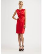 Calulla Lillibelle Stretch Silk Charmeuse Dress - Lyst