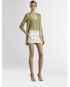 Gucci Belted Mini Skirt - Lyst