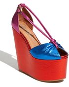 Jeffrey Campbell Lotus-met Sandal - Lyst