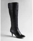 Calvin Klein Jonie Suede Knee-high Boots - Lyst