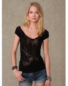 Free People Womens Seamless Tupelo Honey Top - Lyst