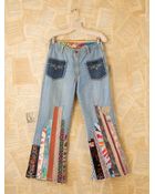 Free People Vintage Strawberry Fields Britannia Jeans - Lyst
