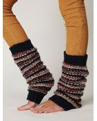 Free People League Stripe Legwarmer - Lyst