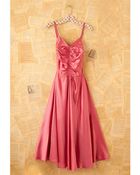 Free People Vintage Pink Satin Dress - Lyst