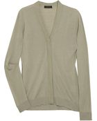 Calvin Klein Savin Silk and Cashmere-blend Cardigan - Lyst