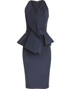 Givenchy Peplum Dress - Lyst