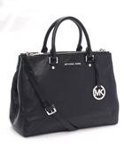 Michael Kors Bedford Large Dressy Tote, Black - Lyst