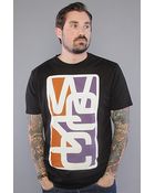 Wesc The Overlay Frame Tee in Black - Lyst