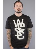 Wesc The Overlay Tee in Black - Lyst