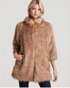 Via Spiga Walker Faux Fur Jacket - Lyst