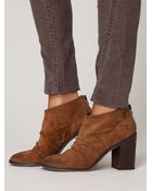 Free People Shale Ankle Boot - Lyst