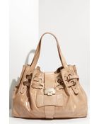 Jimmy Choo Ramona - Large Patent Leather Shopper - Lyst