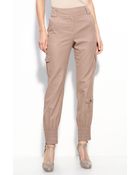 St. John Yellow Label Cargo Pants - Lyst
