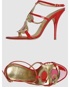 Casadei High-heeled Sandals - Lyst