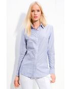 Elizabeth And James Stripe Back Shirt - Lyst