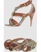 Etro High-heeled Sandals - Lyst