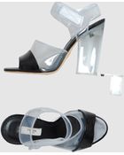 Prada High Heeled Sandals - Lyst