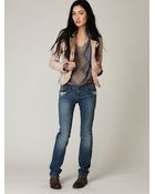 Free People Huck Straight Leg Denim - Lyst