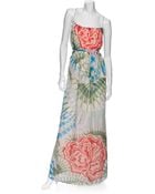 Thakoon Addition Floral Print Maxi Dress - Lyst
