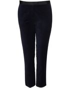 Topshop Co-ord Velvet Skinny Trousers - Lyst