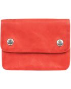 Ally Capellino Red Bunty Leather Coin Purse - Lyst