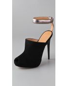 L.a.m.b. Apollo Suede Ankle Strap Pumps - Lyst