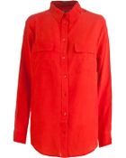 Equipment Silk Shirt - Lyst