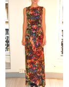 Erdem Jane Long Dress - Lyst