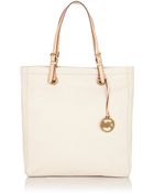 Michael Kors Michael Jet Set Leather Tote - Lyst