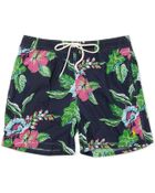 Polo Ralph Lauren Flower-print Swim Shorts - Lyst