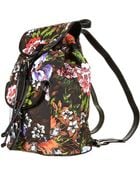 Topshop Tropical Print Backpack Bag - Lyst