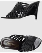 Bottega Veneta High-heeled Sandals - Lyst