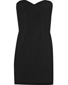 Isabel Marant Colin Stretch Linen-Blend Strapless Dress - Lyst