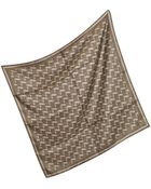 Dior Geometric Pattern Square Silk Scarf - Lyst