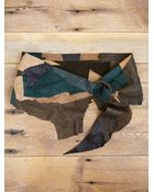 Free People Vintage Leather Patchwork Belt - Lyst