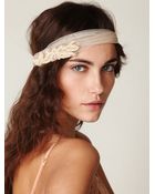 Free People Marcel Mesh Headband - Lyst