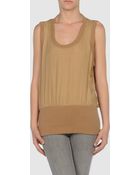 Mm6 By Maison Martin Margiela Top - Lyst