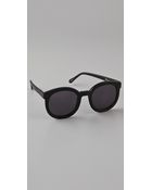 Karen Walker Super Duper Strength Sunglasses - Lyst