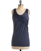 ModCloth Wild Blueberries Top - Lyst