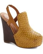 ModCloth Hello, Yellow Brick Road Wedge - Lyst