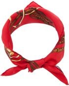 Ralph Lauren Blue Label Silk Scarf - Lyst