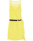 Diane von Furstenberg Kairi Silk-chiffon and Crepe Dress - Lyst
