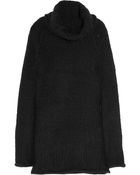 Donna Karan New York Oversized Alpaca-blend Sweater - Lyst