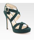 Jimmy Choo Sandal Heels - Lyst